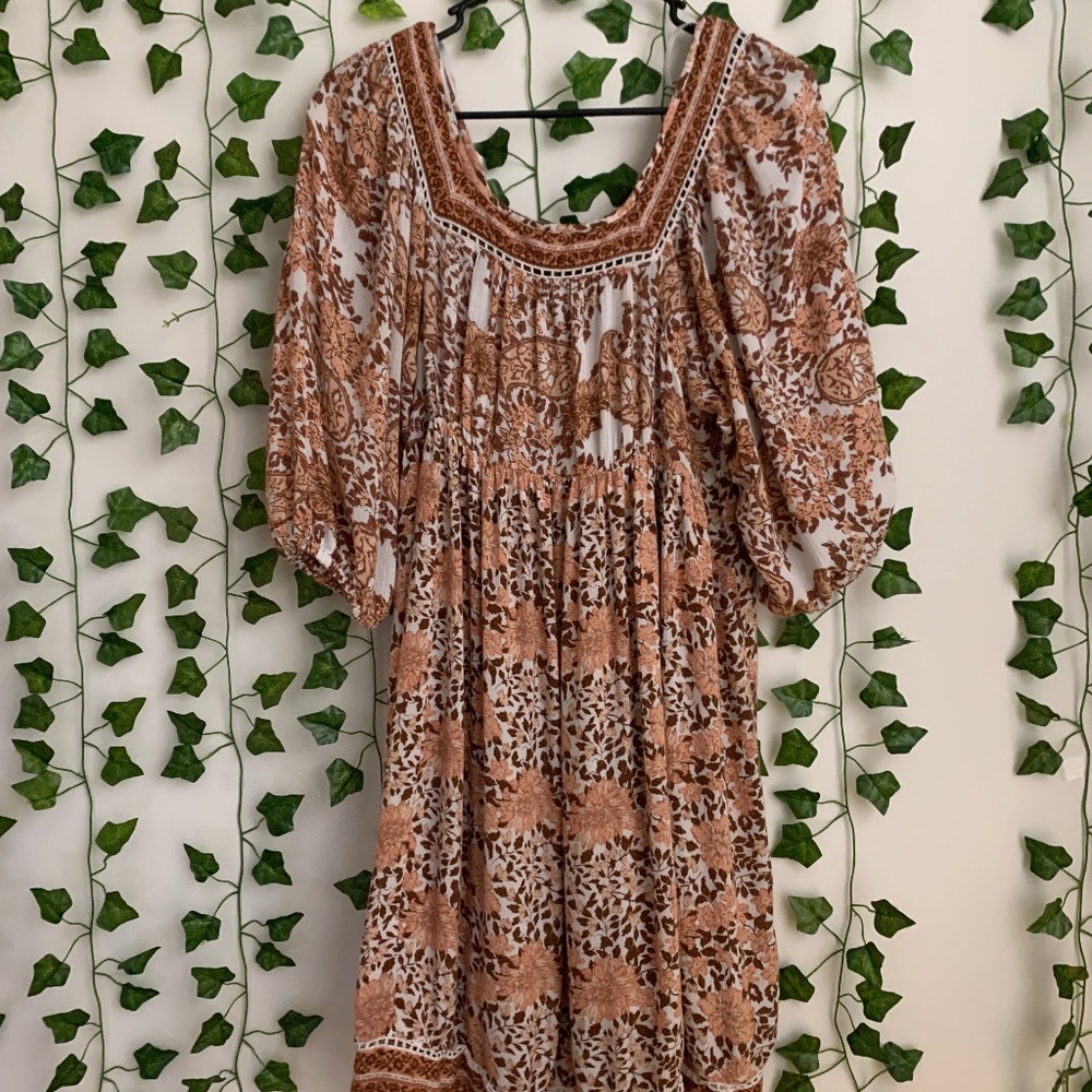 Lightly Worn Wendy Bellissimo Square Neck Dress